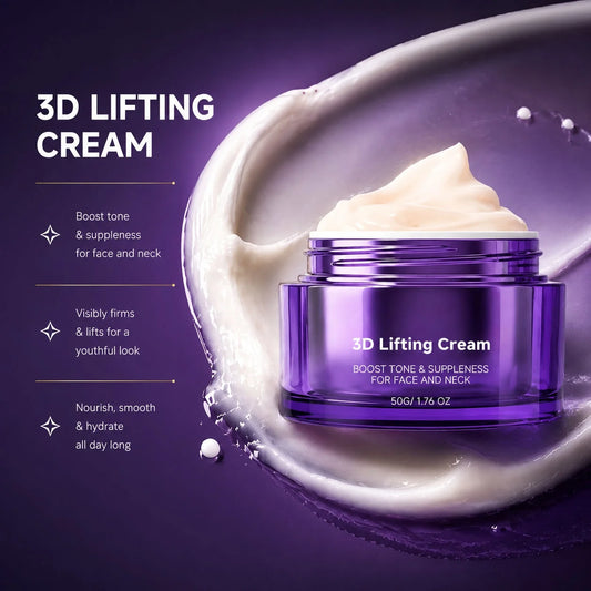 3D Lifting Night Cream Korean Probiotic Anti-Aging Moisturizer For Face Neck Reduce Wrinkles Hydrating Daily Facial Care Cream