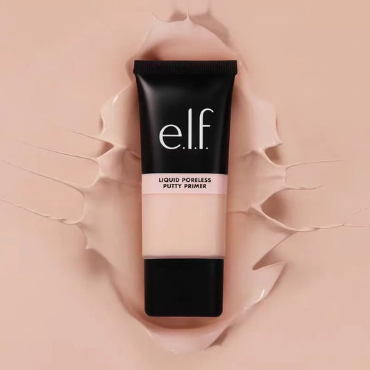 e.l.f. Liquid Poreless Putty Primer Cream Texture Facial Makeup Base Pore Minimizing Oil Control Flawless Skin Cosmetics